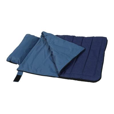 Zolux bivouak couverture pour chien sac de couchage 2en1 bleu