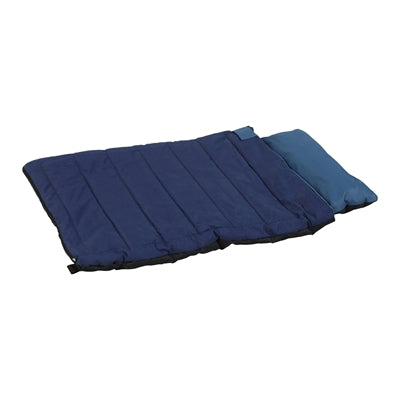 Zolux bivouak couverture pour chien sac de couchage 2en1 bleu