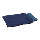 Zolux bivouak couverture pour chien sac de couchage 2en1 bleu
