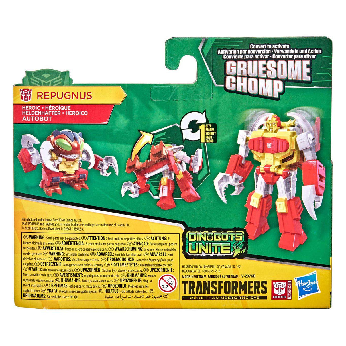 Hasbro -Transformatoren Cyberverse Repugnus