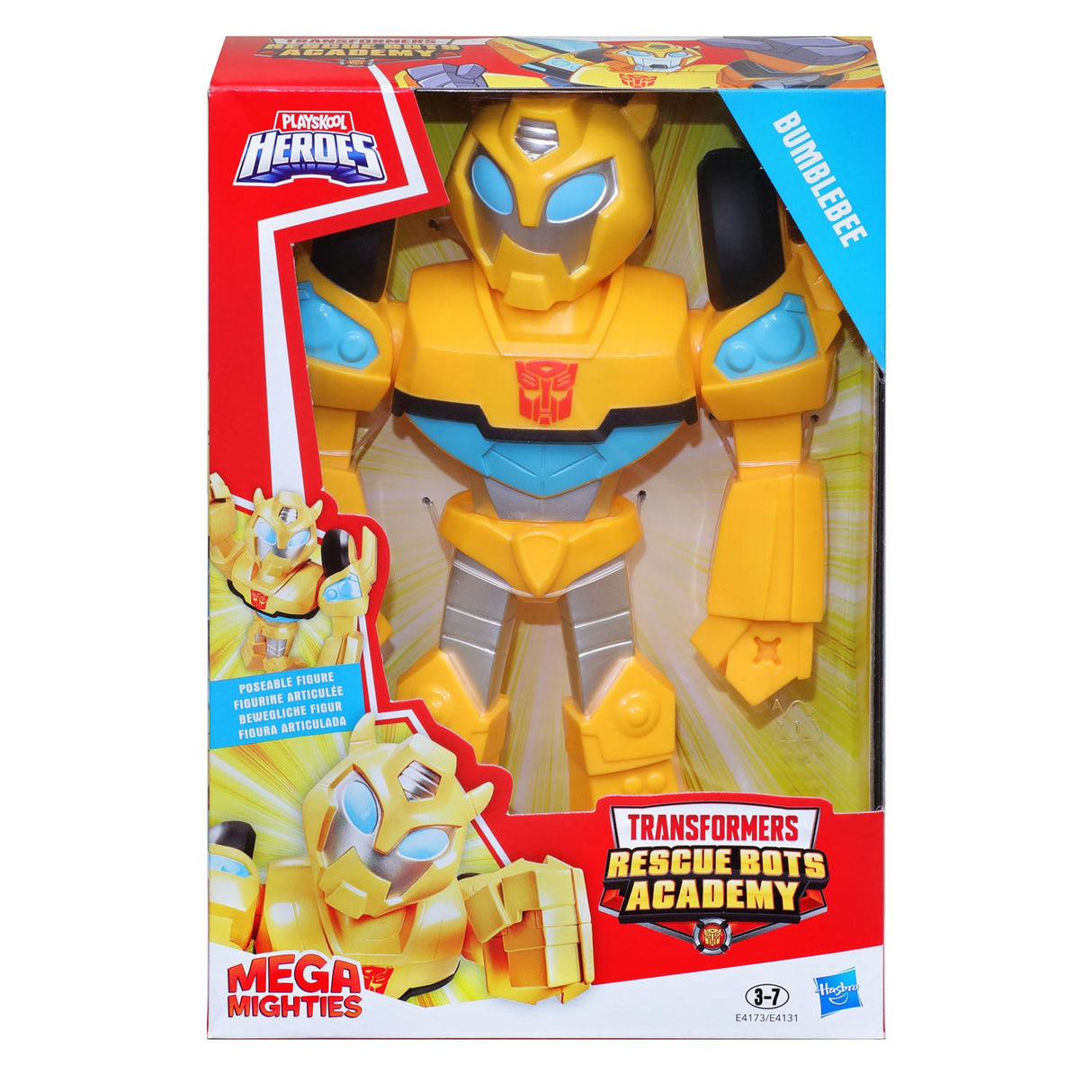 Hasbro -Transformatoren Mega Mighties Rescue Bots Figur Bumblebee