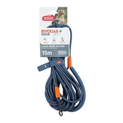 Zolux bvk câble de remorquage rond silicone bleu