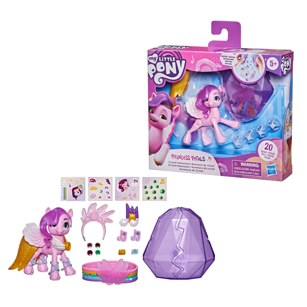 Hasbro My Little Pony Film Kristal Avonturen Petals