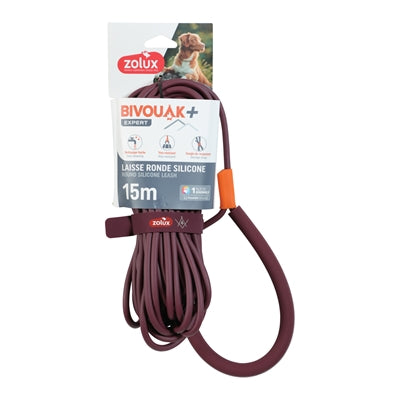 Zolux bvk câble de remorquage rond silicone rouge