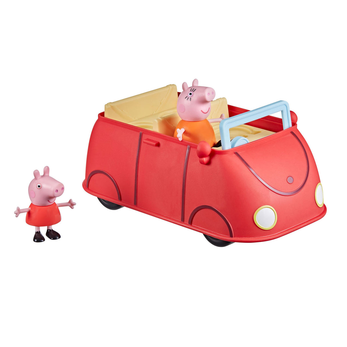 Hasbro peppa gris rød bil