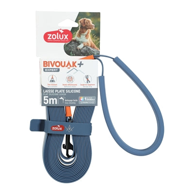 Zolux bvk câble de remorquage plat silicone bleu