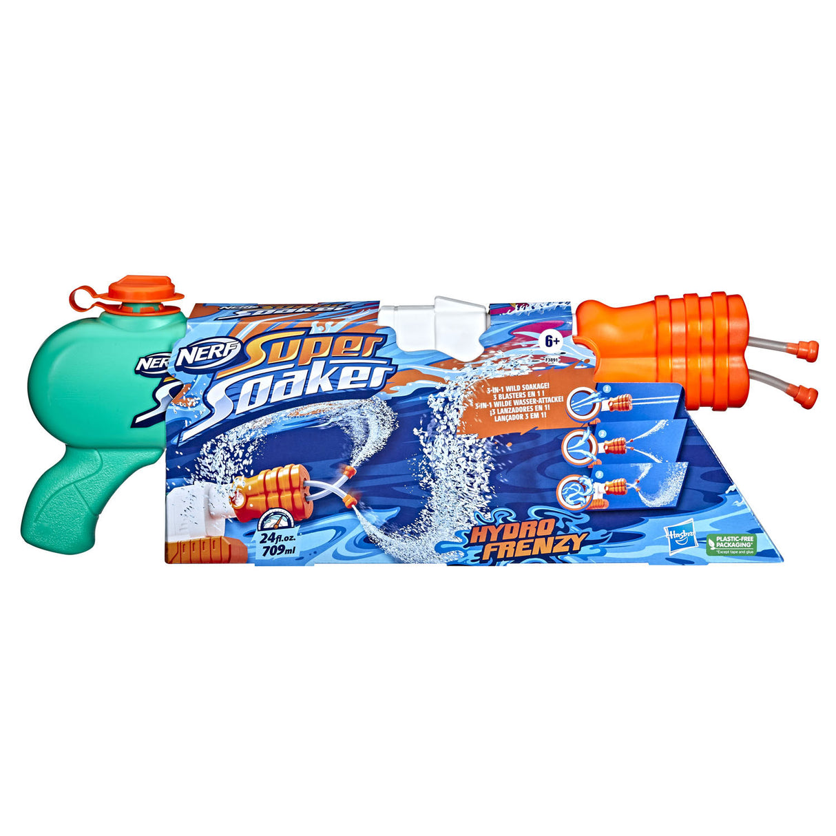 Hasbro Super Soaker Hydro Frenzy-Waterblaster vannpistol