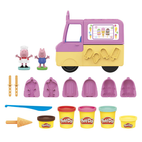 Play-Doh Peppas Glace - Coffret de jeu en argile