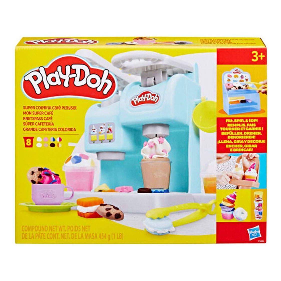 Play-doh, ensemble de jeu de café super coloré