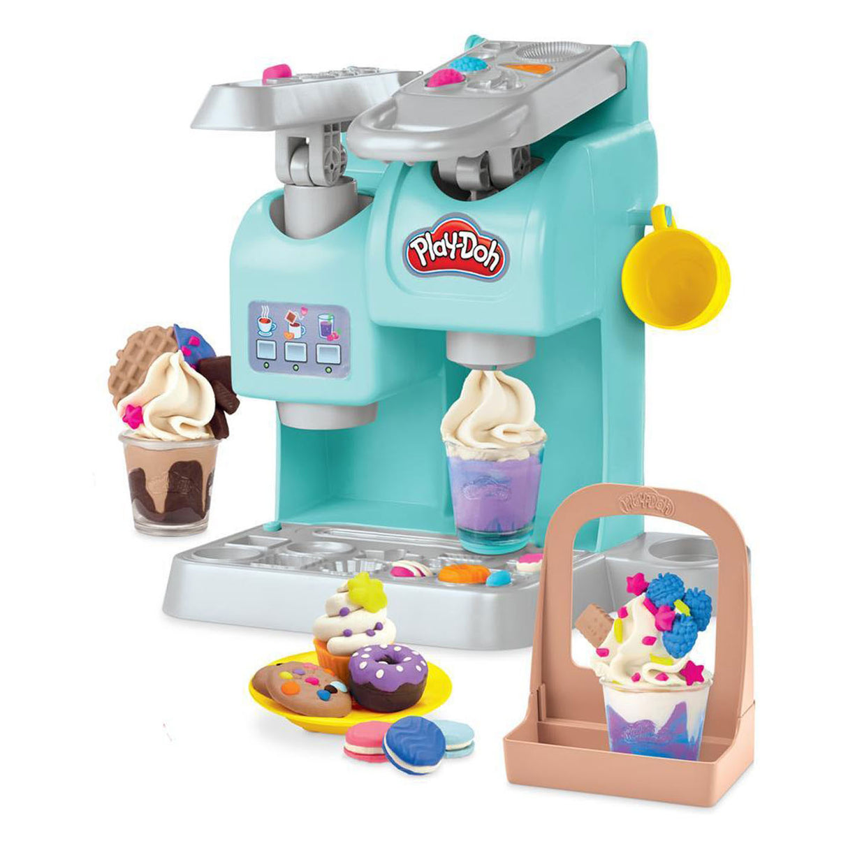 Play-doh, ensemble de jeu de café super coloré