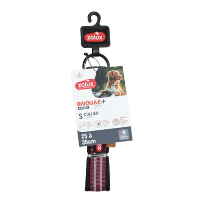 Collier pour chien Zolux bvk rouge