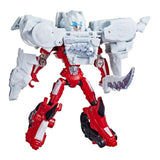 Hasbro Transformers Rise of the Beasts Figuras de acción del combinador Arcee Silverfang