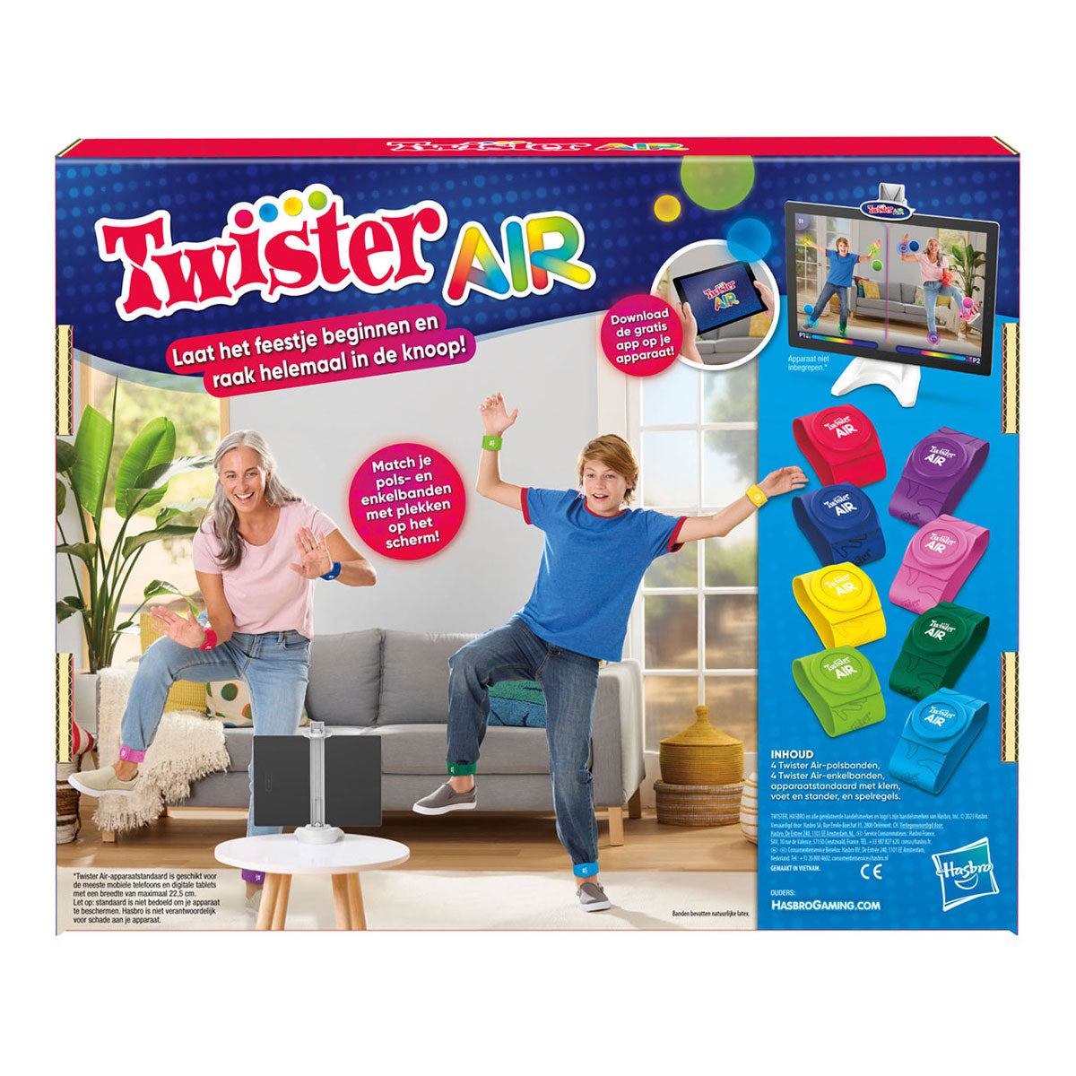 Hasbro twister jeu aérien