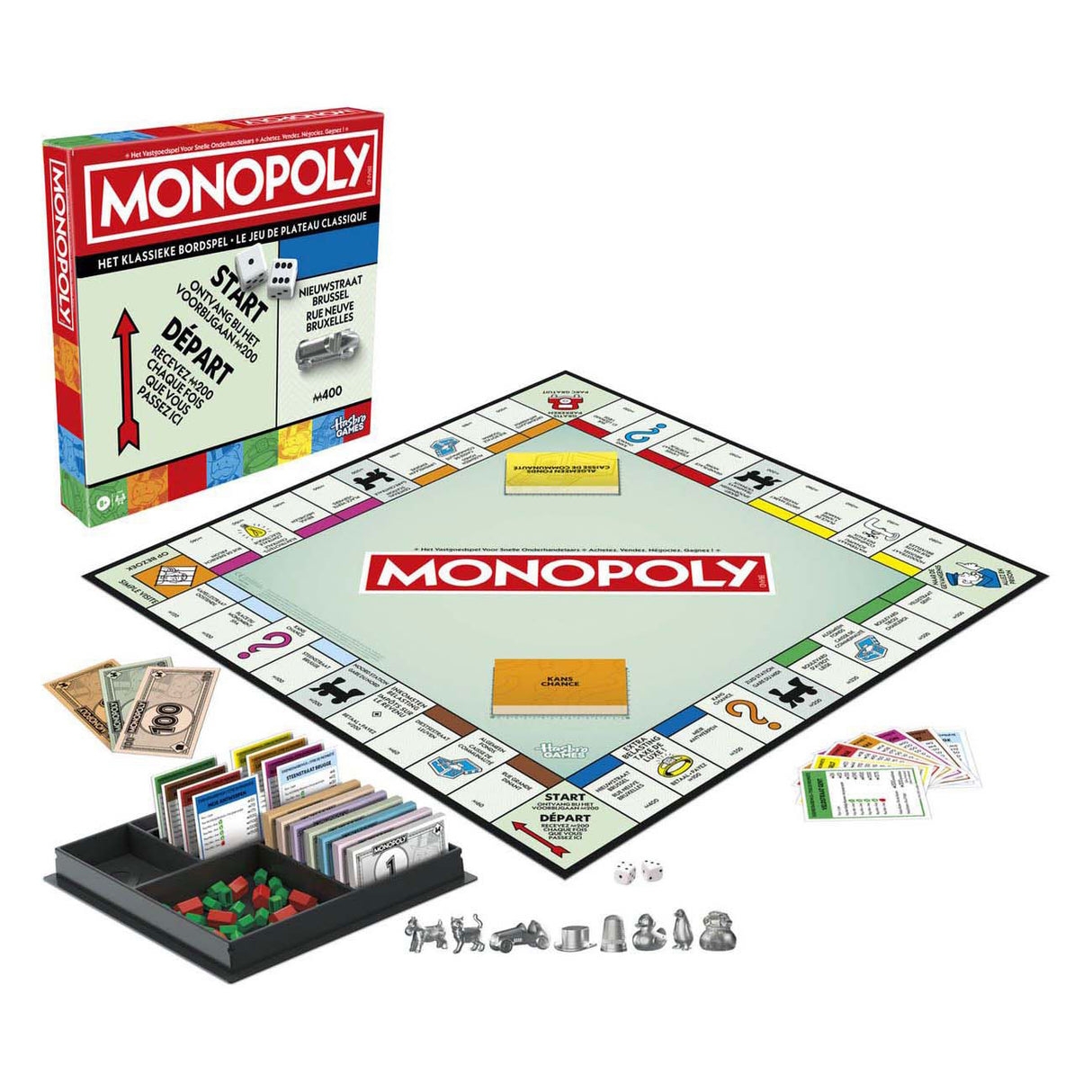 Hasbro monopoly classique nouvelle édition belgique