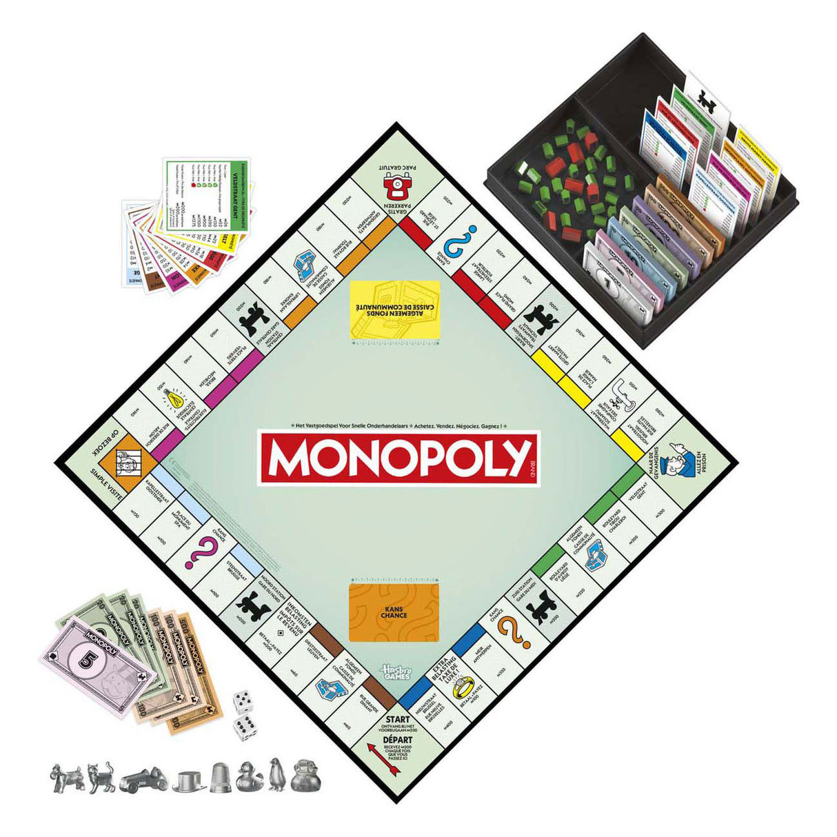 Hasbro monopoly classique nouvelle édition belgique