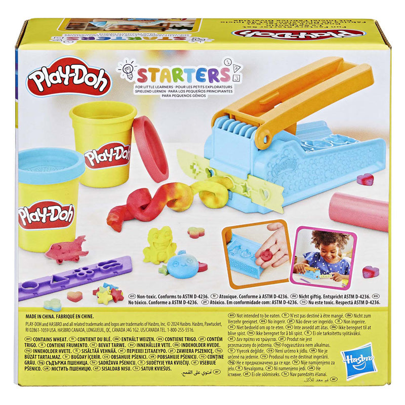 Coffret de démarrage Play-doh Fun Factory - 3 pots en argile