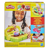 Coffret de jeu Play-doh fleurs fleuries - pâte à modeler - comprenant 5 pots