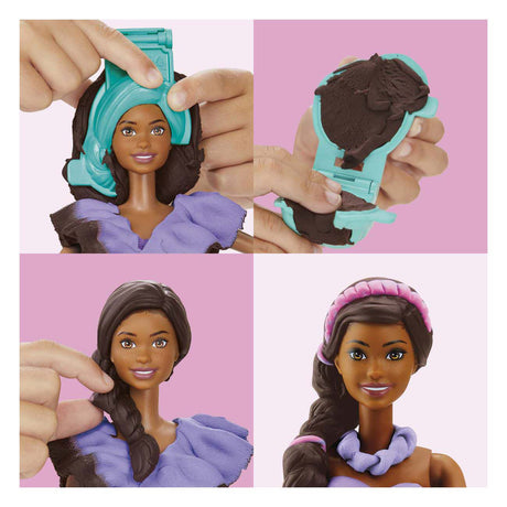 Play-doh barbie fashionista volants - 2 pots en argile