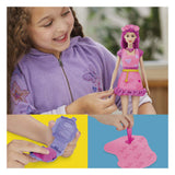 Coffret Play-doh coeurs et cheveux de poupée Barbie - pâte à modeler