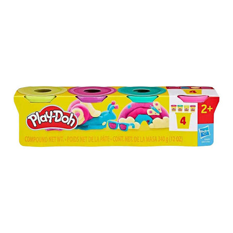 Play-doh couleurs vibrantes 4 pack nouveau | 4 pièces