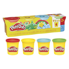 Play-doh classique - 4 pots en argile