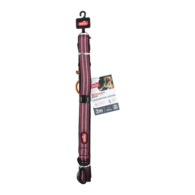 Zolux bvk laisse pour chien laisse de dressage rouge