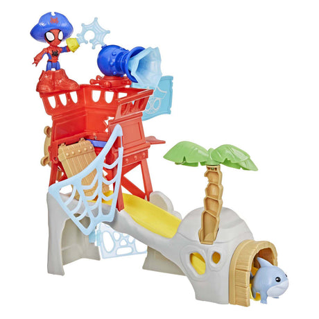 Hasbro - Toiles d'eau Spider-Man - Île des pirates