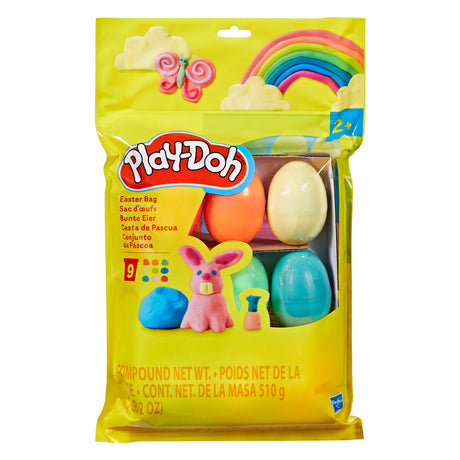 Sac de Pâques Play-doh, 9 œufs, cadeaux et jouets artisanaux pour enfants