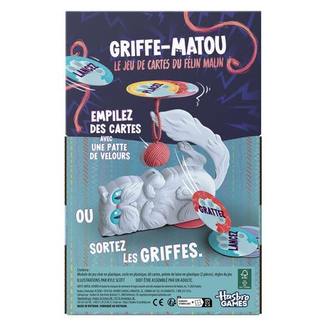 Jeu de cartes Hasbro Griffe Matou