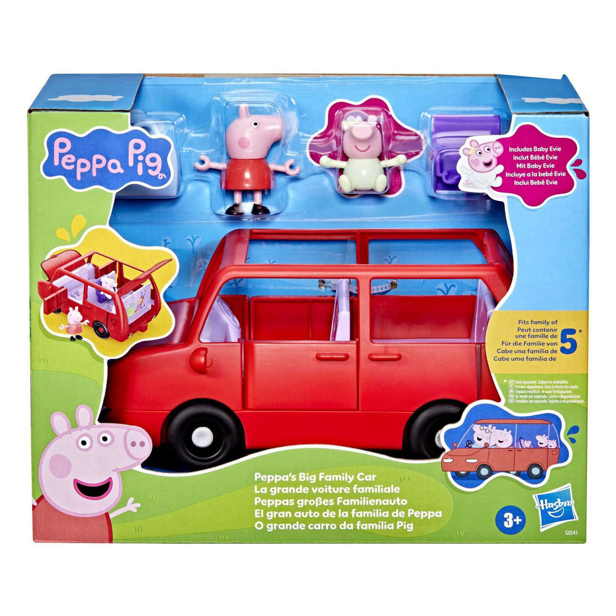 Peppa La grande voiture familiale de Peppa