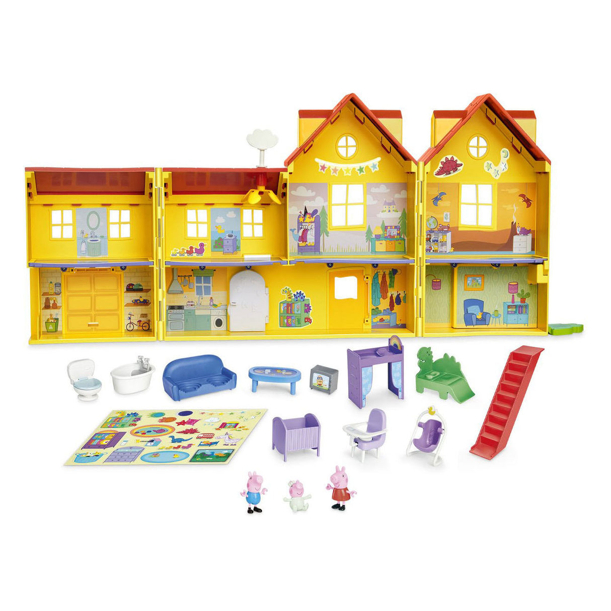 Peppa La grande maison dépliante de Peppa