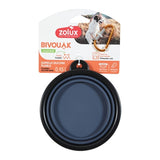 Zolux bvk bol alimentaire pliable en silicone bleu