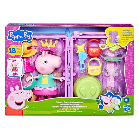 Hasbro - Ensemble de jeu de garde-robe Peppa Pig