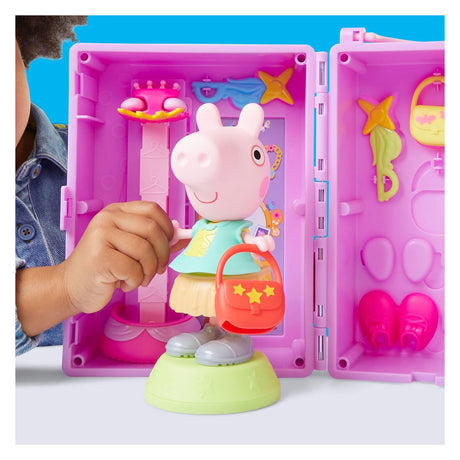 Hasbro - Ensemble de jeu de garde-robe Peppa Pig
