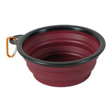Zolux BVK bol alimentaire pliable en silicone rouge