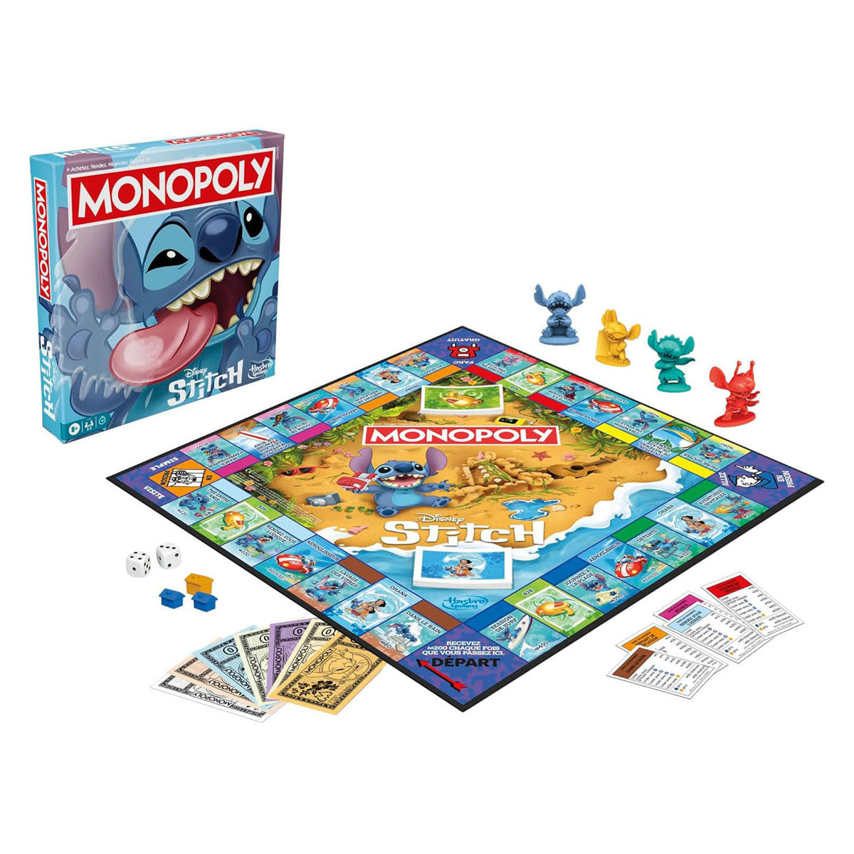 Monopoly Disney Stitch - jeu de société - Français