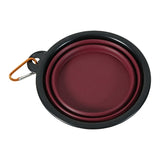 Zolux BVK bol alimentaire pliable en silicone rouge
