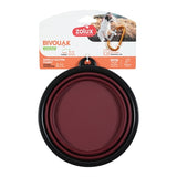 Zolux BVK bol alimentaire pliable en silicone rouge
