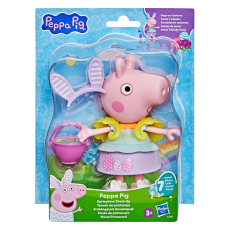 Hasbro Peppa Pig Spring Play Figure Dress Up - Ensemble d'habillage Peppa.