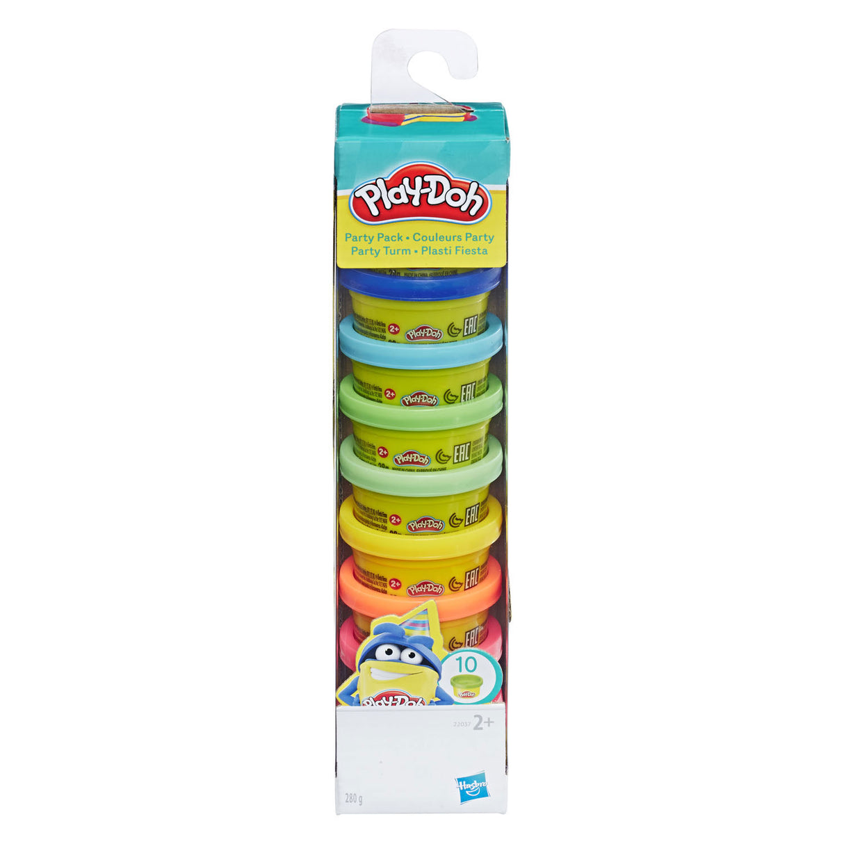 Pack fête Play-doh - 10 pots en argile