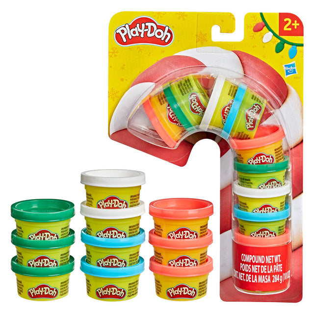 Play-doh kerstdagen set - 10 kleipotjes