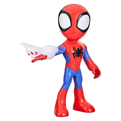 Spidey et ses incroyables amis s'émerveillent avec une figurine de jeu géante