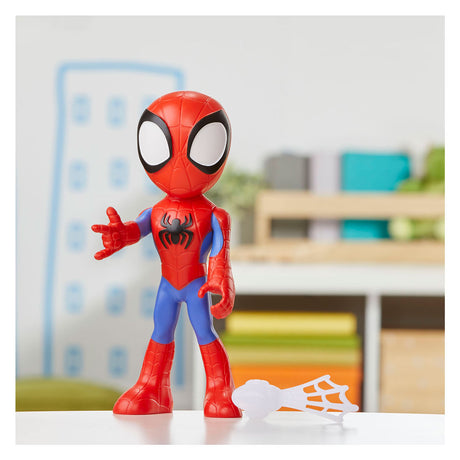 Spidey et ses incroyables amis s'émerveillent avec une figurine de jeu géante