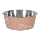 Zolux love gamelle pour chien rose
