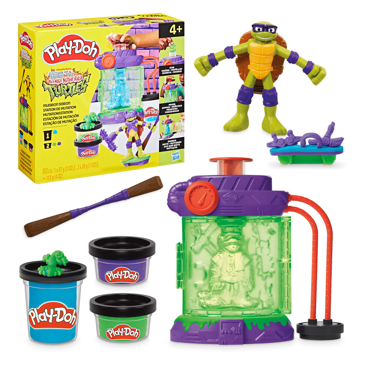 Station de mutation des tortues ninja mutantes adolescentes Play-doh