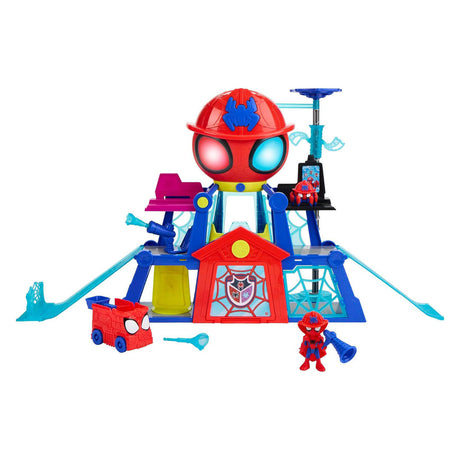 Hasbro marvel spidey and his amazing friends rescue-webs hoofdkwartier