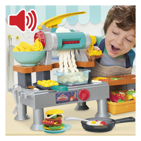 Play-doh cuisine super grésillante avec de vrais sons de cuisine