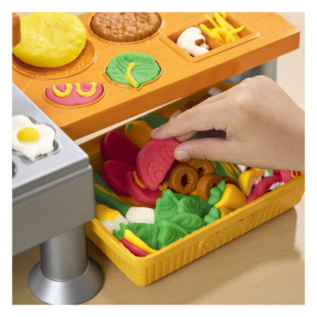 Play-doh cuisine super grésillante avec de vrais sons de cuisine
