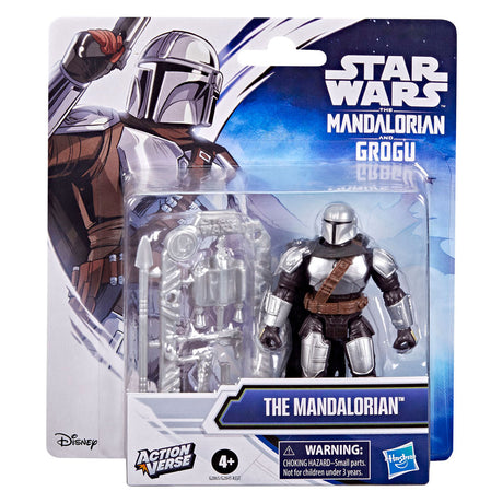 Star Wars Actionverse Figurine articulée Le Mandalorien 11cm