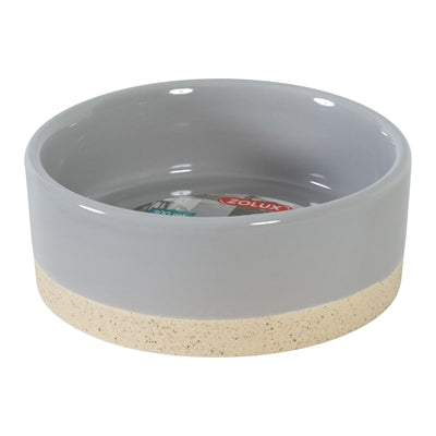 Zolux olaria gamelle céramique gris
